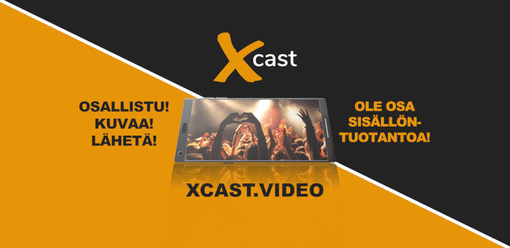 Osallista ja joukkoista sisällöntuotanto Xcast-palvelun avulla